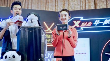 特步x趙麗穎：有玩沒完，女子力“溫柔一刀”！