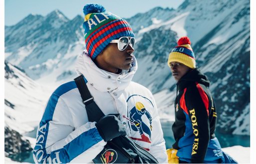 拉夫勞倫RalphLauren滑雪季節，定格無畏瞬間 --- Downhill Skier系列