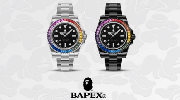 奢華臻作，全新BAPEX?腕表璀璨亮相