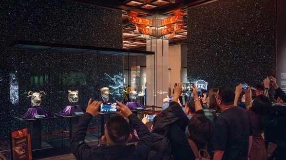 “保利美高梅博物館”送別圓明園獸首銅像