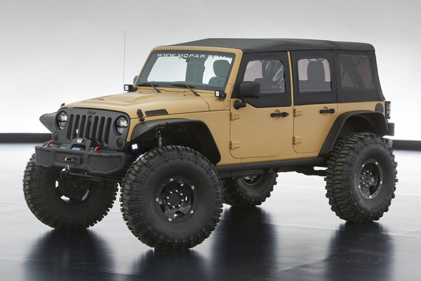 Jeep發布六款概念車 越野性能全面提升