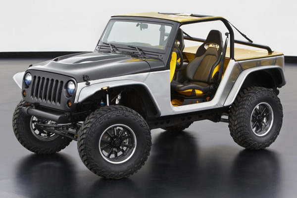 Jeep發布六款概念車 越野性能全面提升